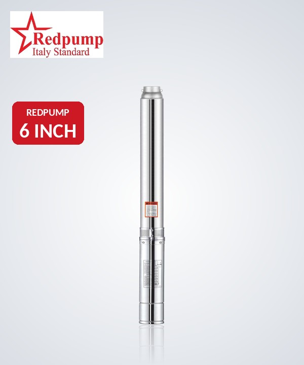 Bơm chìm giếng khoan Redpump 6 inch